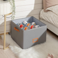 ⏰🔥 ¡OFERTA DEL 50% POR TIEMPO LIMITADO! 👟 Caja organizadora de zapatos de tela – Plegable, gran capacidad, a prueba de polvo y transpirable para armarios y dormitorios 🧺✨