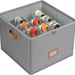 ⏰🔥 ¡OFERTA DEL 50% POR TIEMPO LIMITADO! 👟 Caja organizadora de zapatos de tela – Plegable, gran capacidad, a prueba de polvo y transpirable para armarios y dormitorios 🧺✨