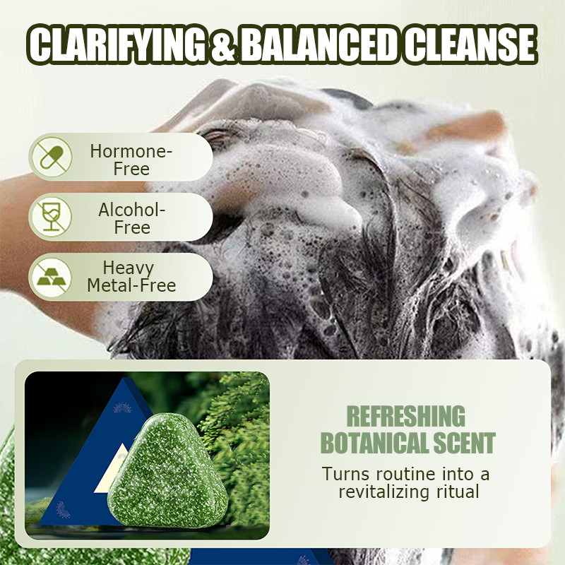 🌿Champú Sólido Natural para Fortalecer el Cabello