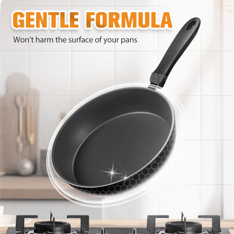 🔥 Removedor en pasta para utensilios de cocina quemados – limpieza profunda para ollas/sartenes sin rayones, elimina grasa y carbonización en 5 minutos 🧽✨