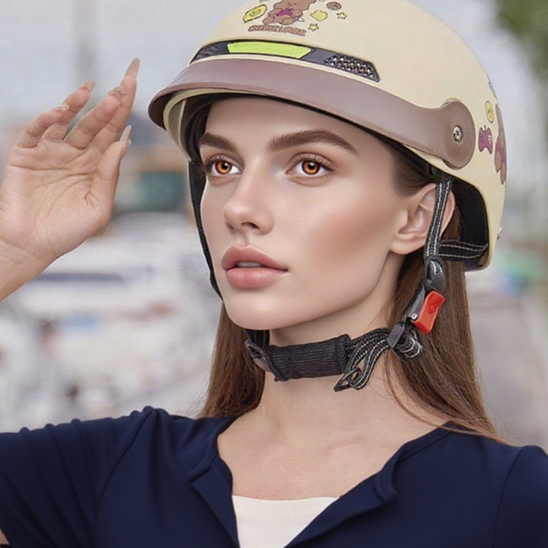 Casco de motocicleta ligero, transpirable y resistente a impacto - Envío Gratuito