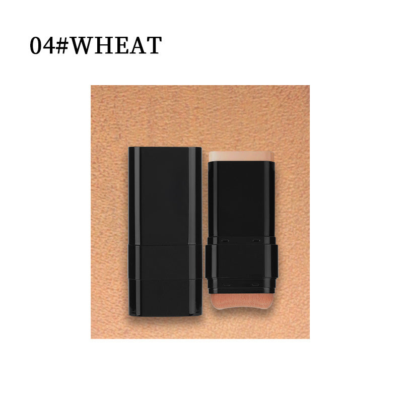 Base de maquillaje 2 en 1 en barra con pincel