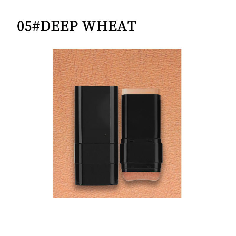 Base de maquillaje 2 en 1 en barra con pincel