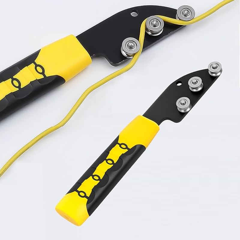🔥50% DESCUENTO EN OFERTA🔥Enderezador de cables manual – Rodillos de rodado suave, ayuda a enderezar cables y alambres, herramienta manual resistente 🔧