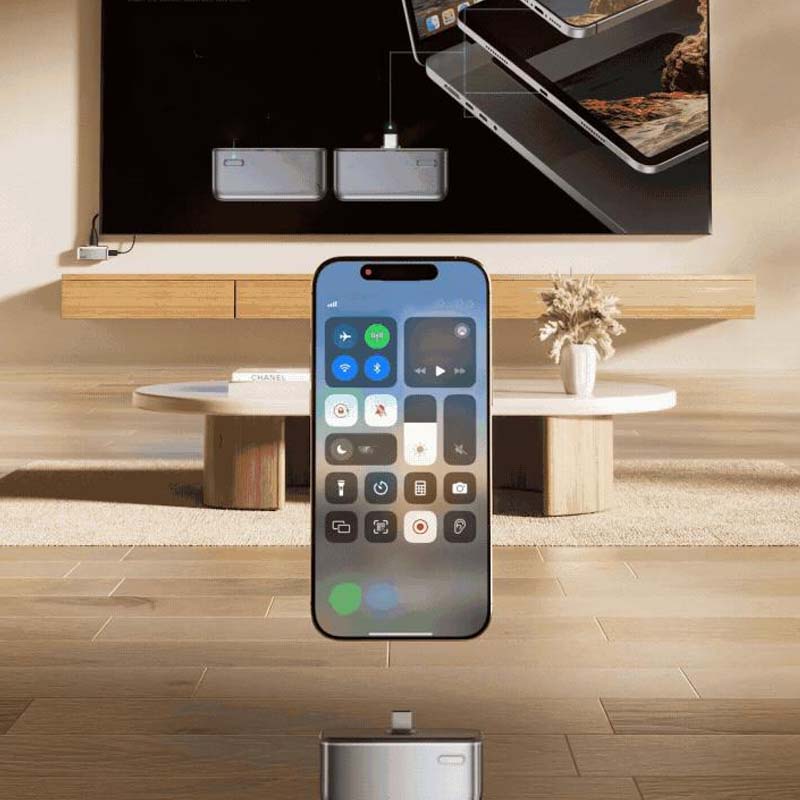 🔥Tiempo limitado 50% de descuento🔥  Mini dispositivo inalámbrico de duplicación de pantalla 1080P