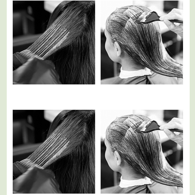 Tinte para el cabello suave, de origen vegetal y de uso rápido.