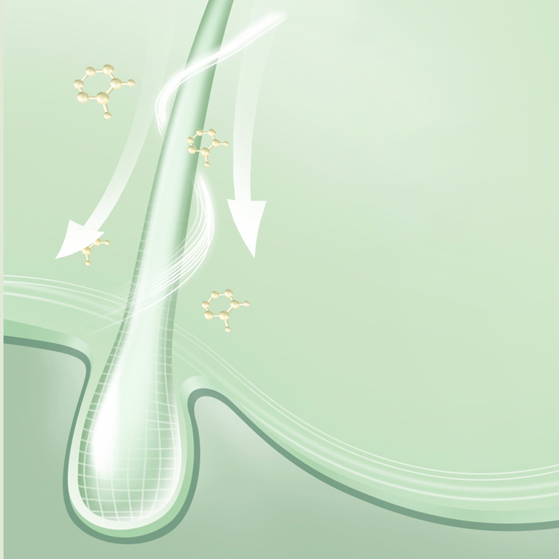 Tinte para el cabello suave, de origen vegetal y de uso rápido.