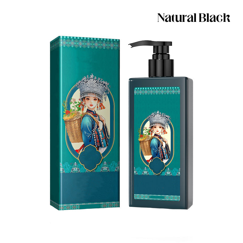 🔥Oferta especial 2025🔥Tinte capilar de extractos vegetales de 207 ml para cabello canoso