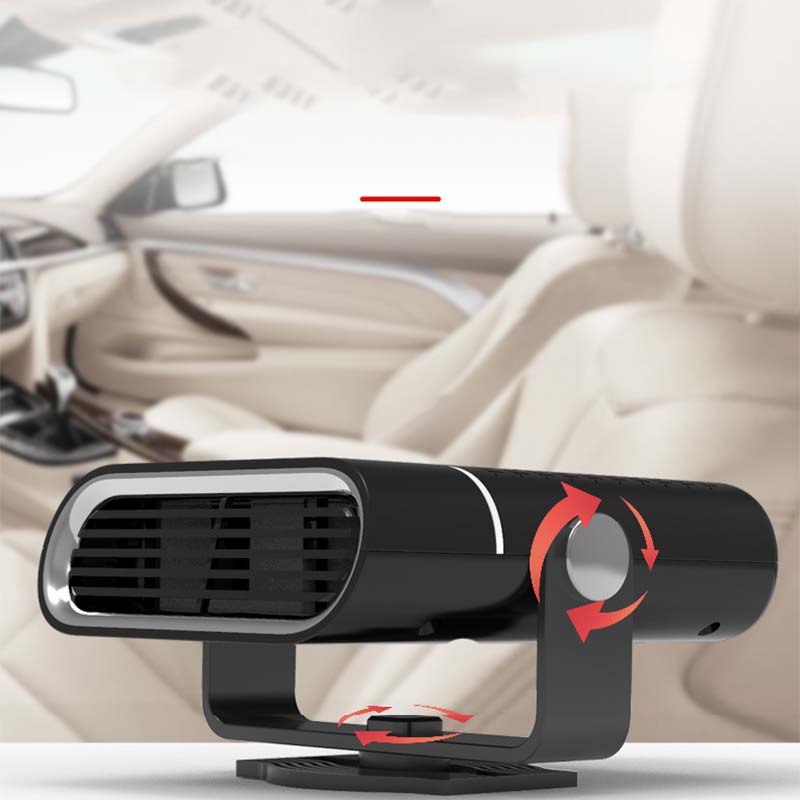 🚗🔥 Calentador y Ventilador de Coche Portátil 2 en 1 - ¡Rotación 360°, Descongelado Rápido, Calefacción y Enfriamiento, Ultra Silencioso y Ligero para Todas las Estaciones!