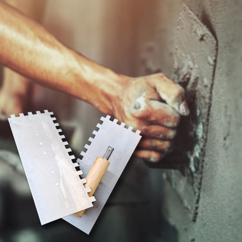 Paleta dentada para cerámica