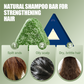 🔥 50% DESCUENTO – Pastilla de champú natural para un cabello más fuerte y voluminoso | Fórmula botánica con ginseng y sésamo negro🌿💫