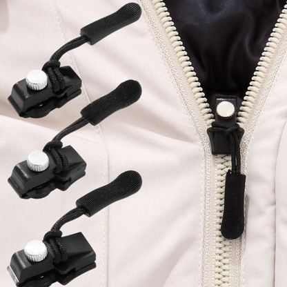 🔥 62% DE DESCUENTO! ✨ Kit de Reparación de Cremalleras de 10 Piezas – Montaje sin Herramientas, Varios Colores y Solución Rápida para Maletas y Bolsos 🔧✨