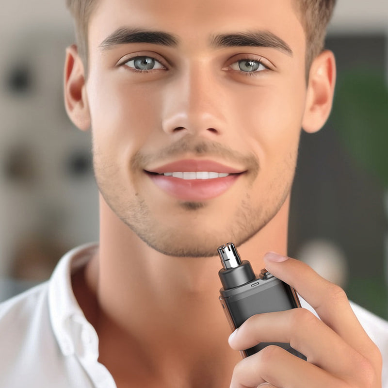🔥¡VENTA A MITAD DE PRECIO!⚡Cortapelos eléctrico inteligente para el vello nasal