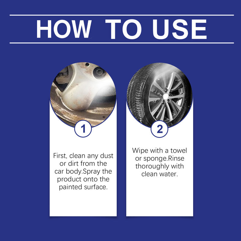 Spray quitarróxidos todoterreno potente para coches – Funciona en parachoques, escapes y molduras, elimina el óxido sin esfuerzo en minutos