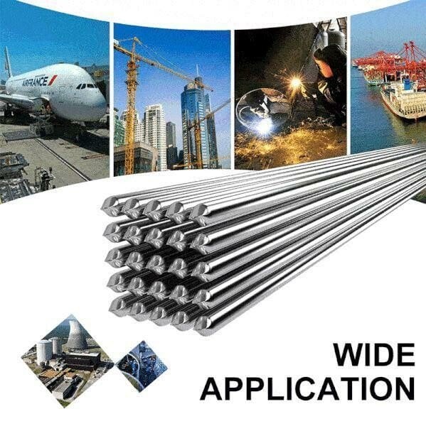 ⚡🔧 Varillas de soldadura con núcleo fundente – Sin gas, fáciles de usar, arco estable y soldadura resistente para bricolaje y reparaciones 🛠️✨