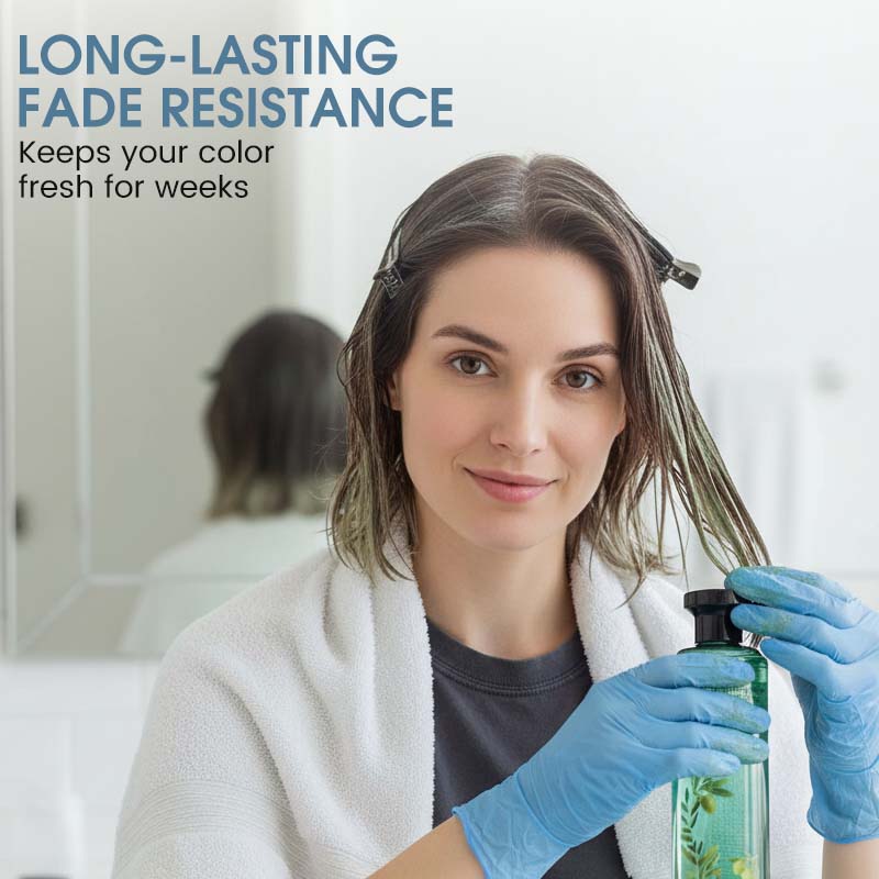 🎄 ¡Oferta Especial de Navidad! 💙Tinte capilar de larga duración con aceites esenciales botánicos