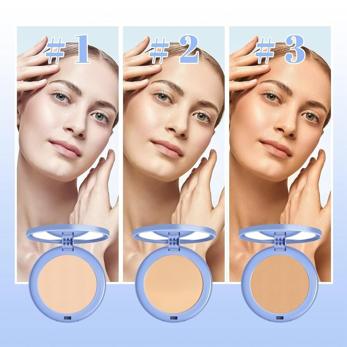 💃Compre 1 y llévese 1 gratis💥Polvo Compacto Perfección Mate