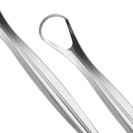 Juego de Limpialenguas de Acero Inoxidable