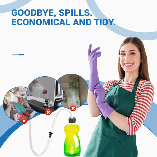 🧴🔧 ¡50% DE DESCUENTO! Kit de Tubo Extensor para Dispensador de Jabón – Alarga la Aspiración, Encaje Seguro y Sin Fugas, Compatible con la Mayoría de Bombas 🫧