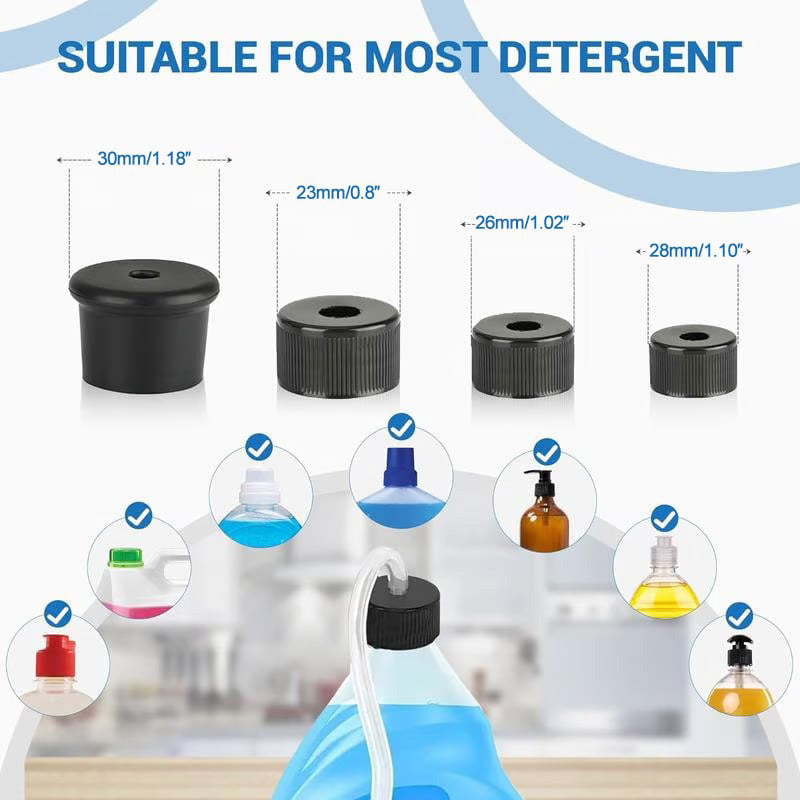 🧴🔧 ¡50% DE DESCUENTO! Kit de Tubo Extensor para Dispensador de Jabón – Alarga la Aspiración, Encaje Seguro y Sin Fugas, Compatible con la Mayoría de Bombas 🫧