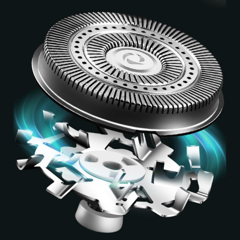 Potente mini afeitadora eléctrica para hombre con pantalla digital