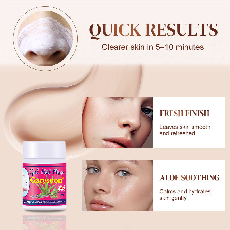 Gel Eliminador de Puntos Negros con Aloe Vera