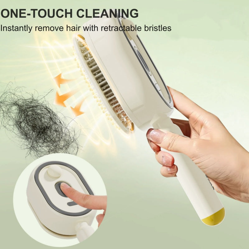 📢📢60 % DE DESCUENTO💆 ✨ Cepillo eléctrico 2 en 1 con pulverizador y masajeador