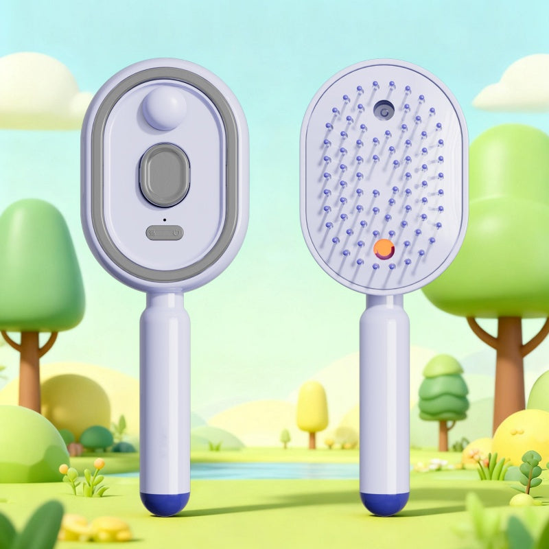 📢📢60 % DE DESCUENTO💆 ✨ Cepillo eléctrico 2 en 1 con pulverizador y masajeador