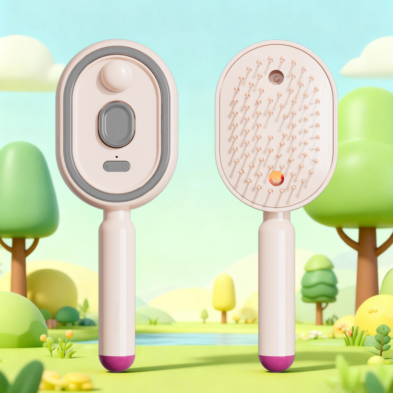 📢📢60 % DE DESCUENTO💆 ✨ Cepillo eléctrico 2 en 1 con pulverizador y masajeador