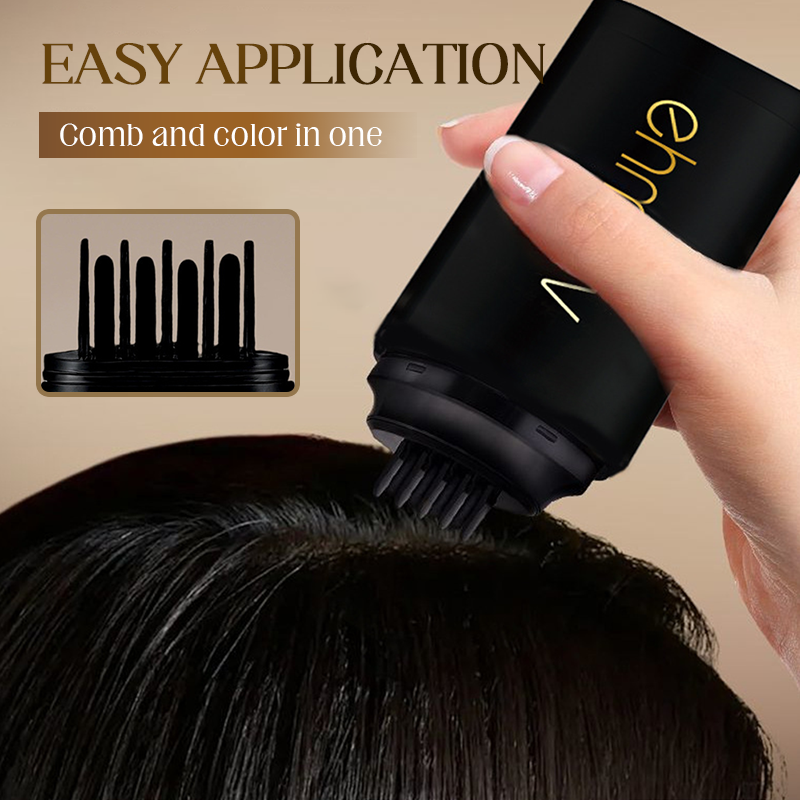 🔥 ¡50% DE DESCUENTO! 🌿✨ Peine Retocador para Cubrir Canas al Instante – Retoque rápido y natural 💁‍♀️💫
