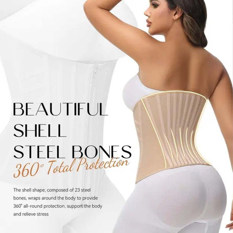 🔥 ¡50% DE DESCUENTO! ✨ Faja Reductora Ajustable para Mujer – Realza tus Curvas con Comodidad y Estilo 💃