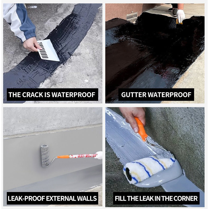 🏠 Impermeabilización potente para techos grandes, se aplica fácil y bloquea filtraciones al instante 💧