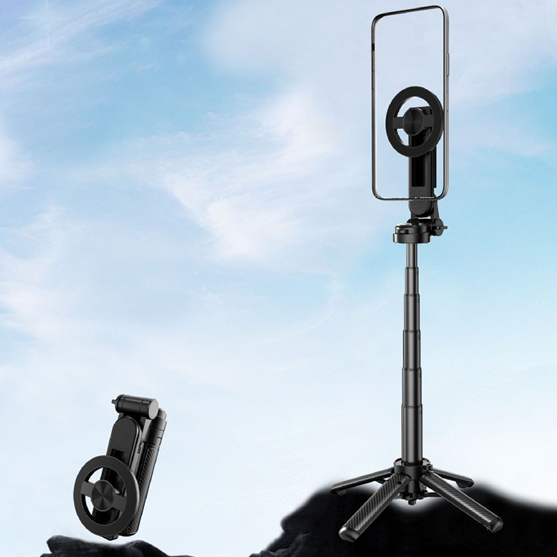 🔥 ¡50% DE DESCUENTO! 🔥 Palo de Selfie Magnético 4 en 1 Multifuncional 📸✨ Rotación 360°, Estable y Portátil – Ideal para Fotos, Videos y Vlogs 🎥🤳