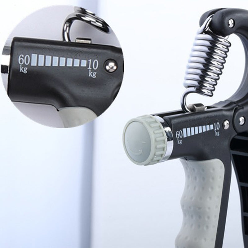 Entrenador de Fuerza de Agarre con Contador Ajustable
