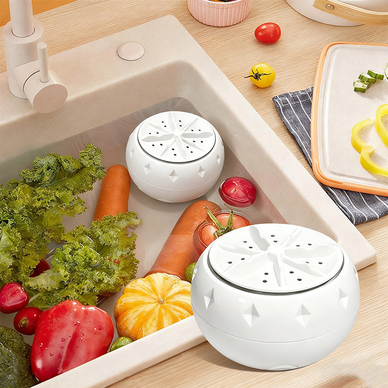 🎁Novedades con un 50 % de descuento💥 Lavador de frutas y verduras Effortless Vortex: elimina los pesticidas, no contiene BPA y tiene un diseño fácil de limpiar 💧