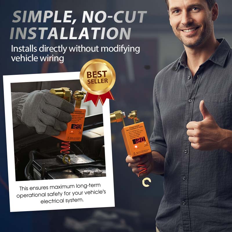 Kit de interruptor de desconexión de batería de coche por control rem