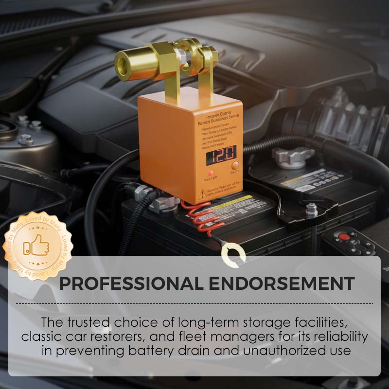 Kit de interruptor de desconexión de batería de coche por control rem