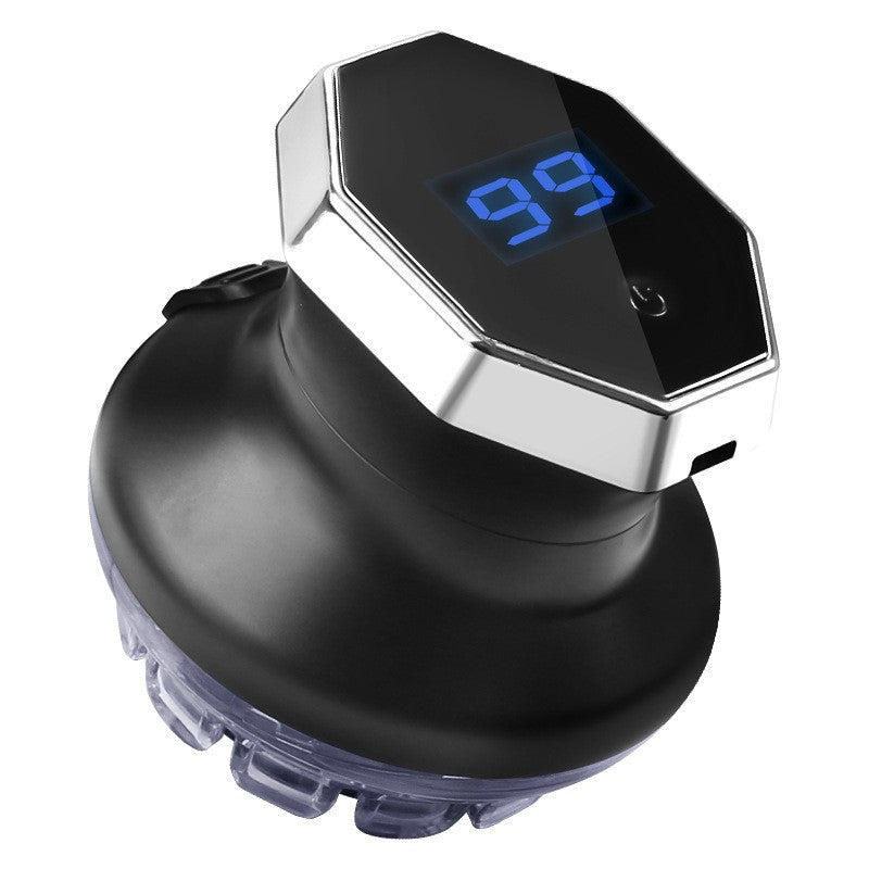 Cortapelo eléctrico circular con pantalla LED