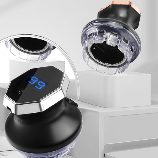 Cortapelo eléctrico circular con pantalla LED