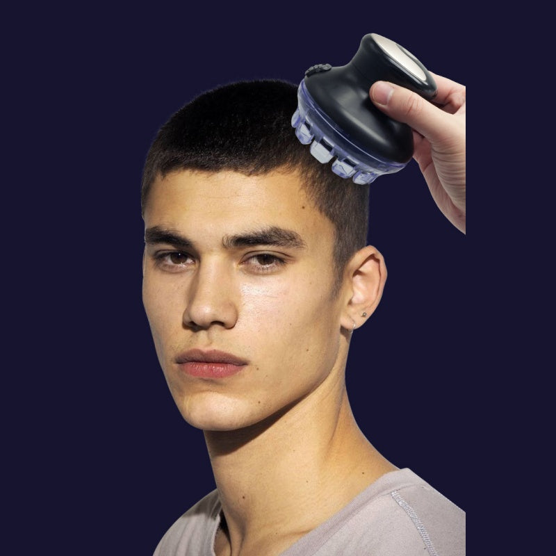 Cortapelo eléctrico circular con pantalla LED