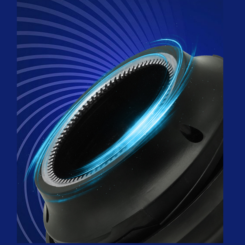 Cortapelo eléctrico circular con pantalla LED