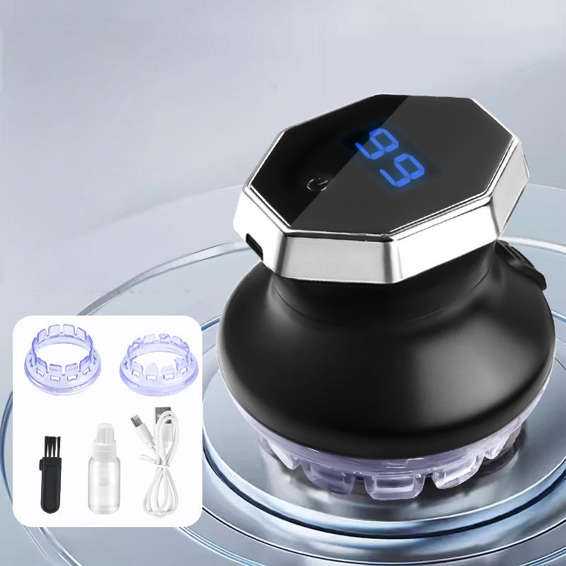 Cortapelo eléctrico circular con pantalla LED