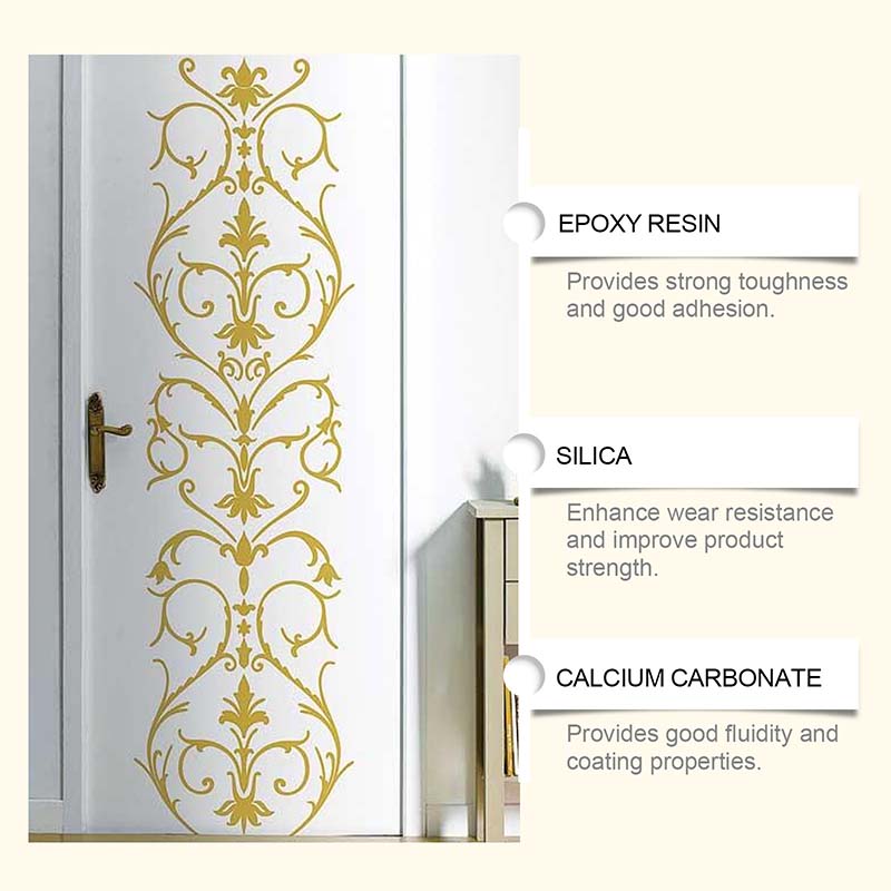 🎨🏡 Pintura Dorada Resistente a la Intemperie al Agua