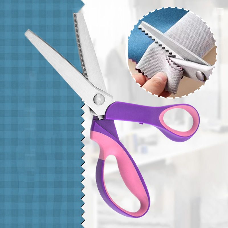 📢📢¡50 % de descuento!!🥳✨Tijeras zigzag multiusos, tijeras dentadas✂️🧵