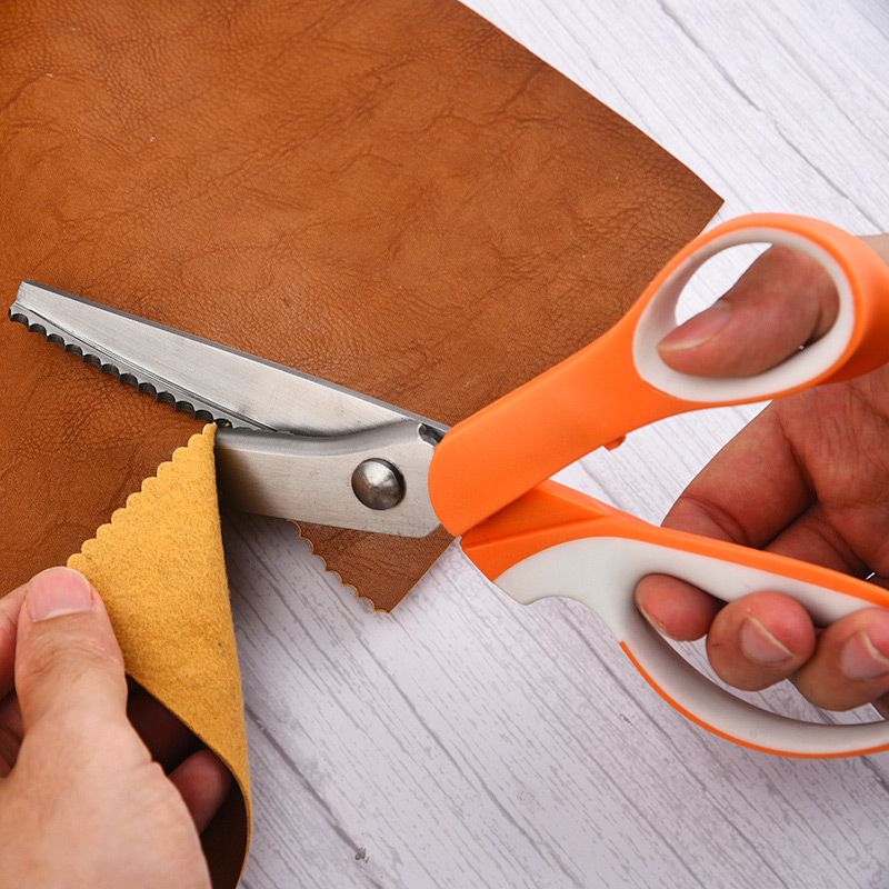 📢📢¡50 % de descuento!!🥳✨Tijeras zigzag multiusos, tijeras dentadas✂️🧵