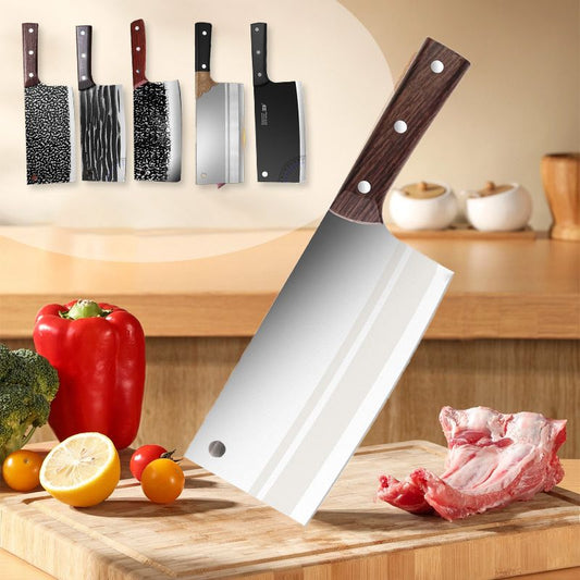 ✨ Cuchillo de Chef de Acero al Carbono Forjado — Afilado, Duradero, Resistente al Óxido y Versátil para Cada Cocina! ✨