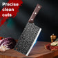 ✨ Cuchillo de Chef de Acero al Carbono Forjado — Afilado, Duradero, Resistente al Óxido y Versátil para Cada Cocina! ✨