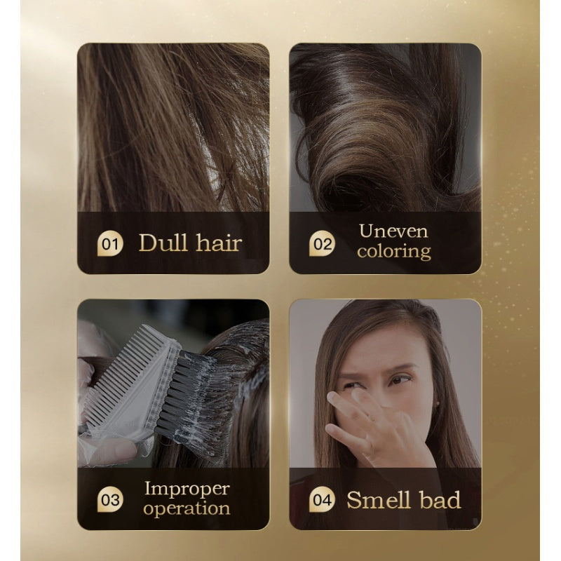 Tinte para el cabello seguro a base de plantas