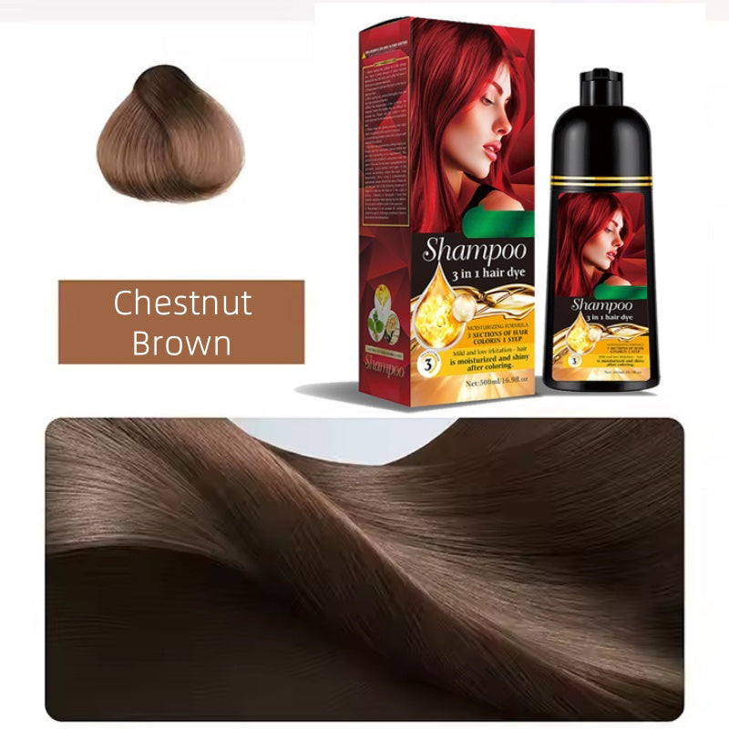 Tinte para el cabello seguro a base de plantas
