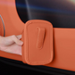 Portavasos universal de cuero para puerta de coche